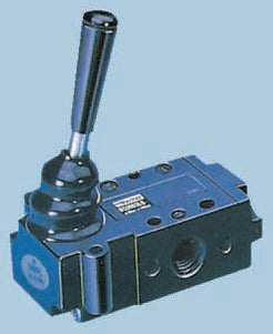 Parker Lever Pneumatic Manual Control Valve B53 Series, G G 1/4, III B