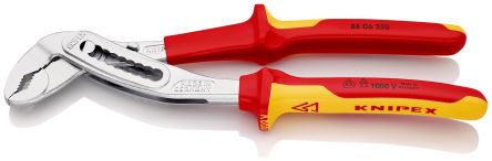 Knipex Alligator® 1-Piece Water Pump Plier, 250mm Overall VDE/1000V Approved, 46mm Jaw