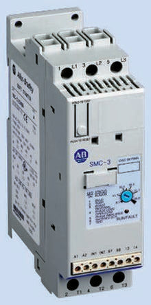 Allen Bradley SMC-3 Soft Starter 460V ac, 1.1 kW, 3 Phase, IP2X