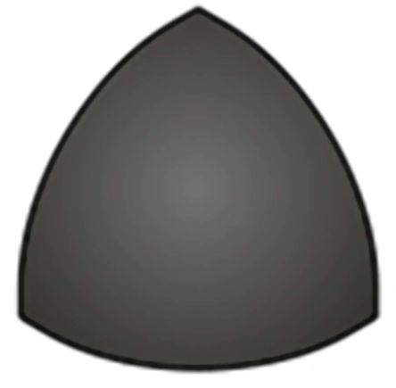 Bosch Rexroth Black Polypropylene 45 x 45 mm Strut Profile, 10 mm Groove