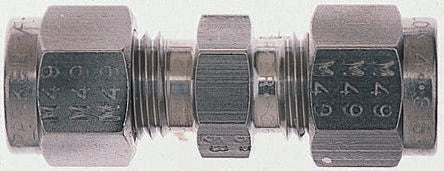 Parker Stainless Steel Pipe Fitting 9/16-20 in