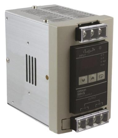 Omron S8VS Switched Mode DIN Rail Power Supply 264V ac 24V dc, 7.5 A Output DC 180 W
