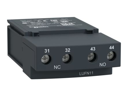 Schneider Electric Auxiliary Contact, 3 Contact, 1 NO/1 NC, TeSys U-Line, Panel, DIN Rail, 12 A, 690V ac/dc