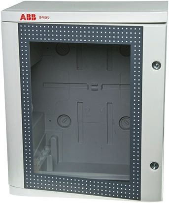ABB 1SL02 Series Thermoplastic Wall Box, IP66 Transparent Door, 855 mm x 585 mm x 360 mm