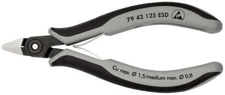 Knipex Knipex Without Bevel ESD Safe Side cutter