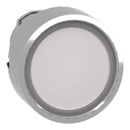 Schneider Electric Harmony Series White Maintained Push Button Head, 22 mm Cutout, IP66, IP67, IP69K