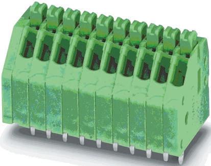 Phoenix Contact PTSA 0.5/11-2.5-Z Series Straight PCB Terminal Block, 11 Contact(s), 2.5 mm Pitch, 1 Row