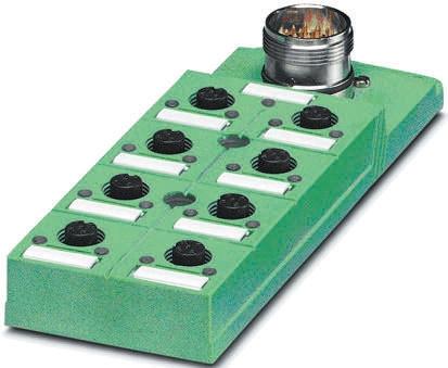 Phoenix Contact SACB Series Sensor Box, 8 Port, M23