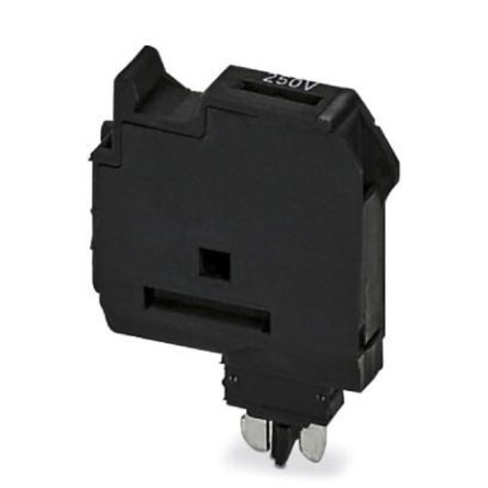 Phoenix Contact P-FU 5X20 LA 250 Series Fuse Plug for Use with DIN Rail Terminal Blocks