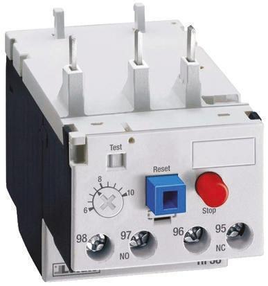 Lovato, RF38 Thermal Overload Relay NO/NC, 20A, 25 A F.L.C, 25A Contact Rating 3