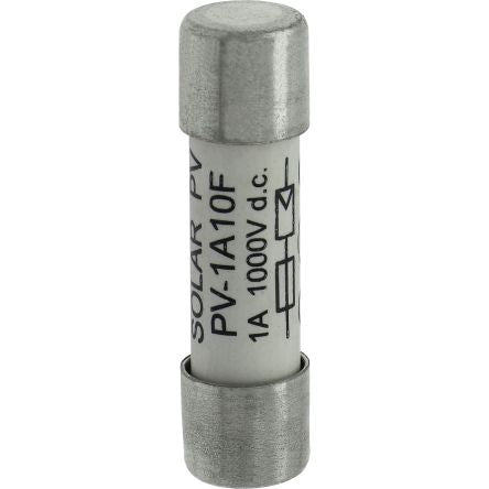 Eaton 1A Ceramic Cartridge Fuse, 10 x 38 mm