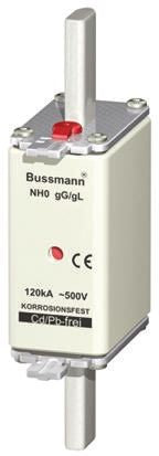 Eaton 25A Centred Tag Fuse NH0 500V ac