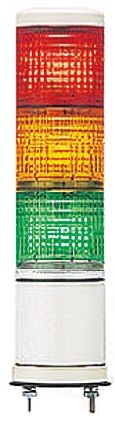Schneider Electric Harmony XVC6 Series Red, Green, Amber Signal Tower Buzzer, 3 Lights