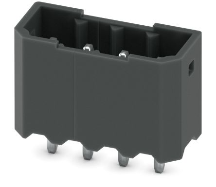Phoenix Contact COMBICON Compact Series Pluggable Terminal Block, 4-Contact, 2.5 mm Pitch, 1 Row, 1778573