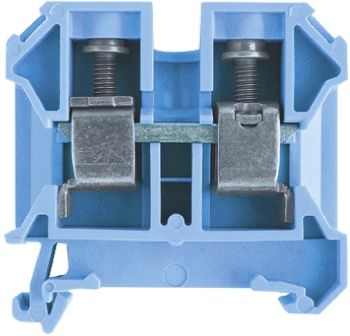 Weidmüller 0380680000 SAK Series Feed Through Terminal Block Blue, 16mm², 1-Level, Screw, ATEX, IECEx