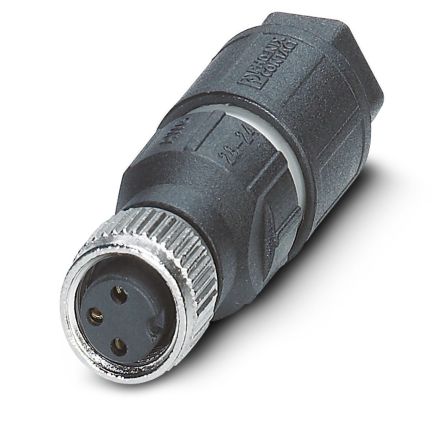 Phoenix Contact Circular Connector, 3 Contacts, Cable, M8 Connector, Socket, Female, IP65, IP67, SACC Series
