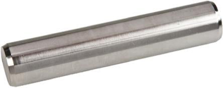 Bosch Rexroth 1 m Long Steel Closed Bush Shaft, 25 mm Shaft Diam., Hardness 60 HRC, h6 Tolerance