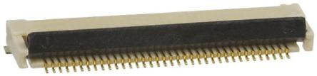 Omron, XF2M 0.5 mm Pitch 36 Way Right Angle, Right Angle Female FPC Connector, Top & Bottom Contact