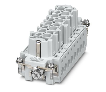 Phoenix Contact HEAVYCON B16 Series Heavy Duty Power Connector Insert, 16-Contact, 2 Row, 1648241