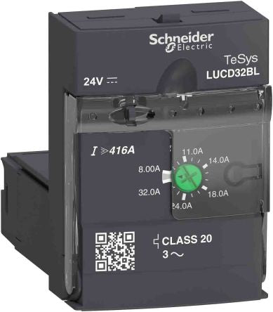 Schneider Electric TeSyS U Advanced Motor Starter, 24V, 18.5 kW, 3 Phase, IP40, IP20