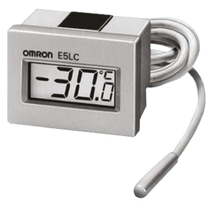 Omron E5LC Panel Mount On-Off Temperature Controller 100V ac, 240 V ac On-Off