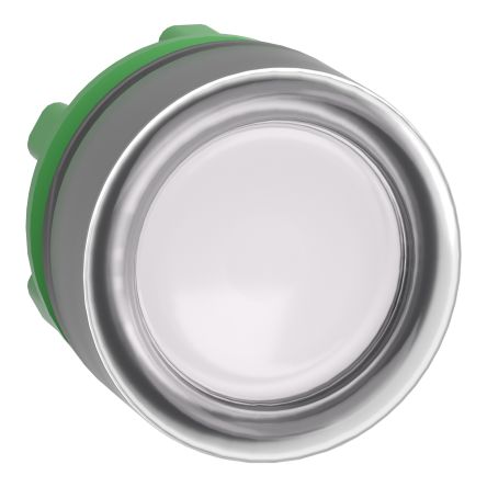Schneider Electric Harmony Series White Spring Return Push Button Head, 22 mm Cutout, IP66, IP67