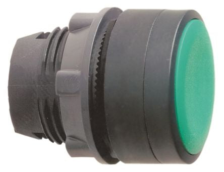Schneider Electric Harmony XB5 Series Green Spring Return Push Button Head, 22 mm Cutout, IP66, IP67, IP69K