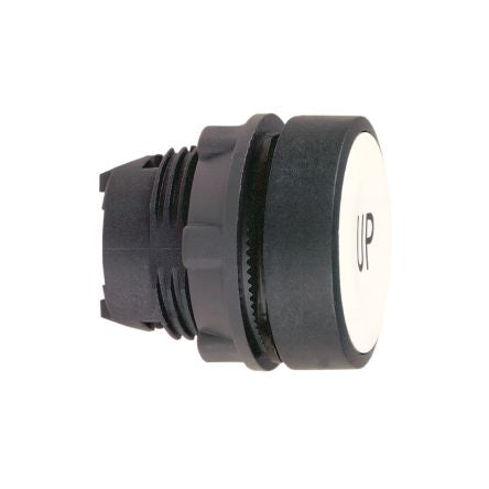 Schneider Electric Harmony Series White Spring Return Push Button Head, 22 mm Cutout, IP66, IP67, IP69K