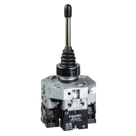 Schneider Electric Harmony Series Push Button Switch, Panel, 22 mm Cutout, SPST, IP66, 250 V dc 240 V ac