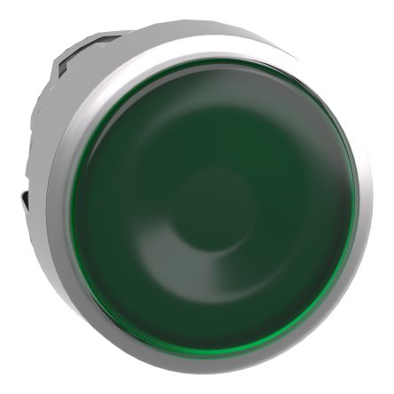 Schneider Electric Harmony Series Green Spring Return Push Button Head, 22 mm Cutout, IP69K, IP66, IP67