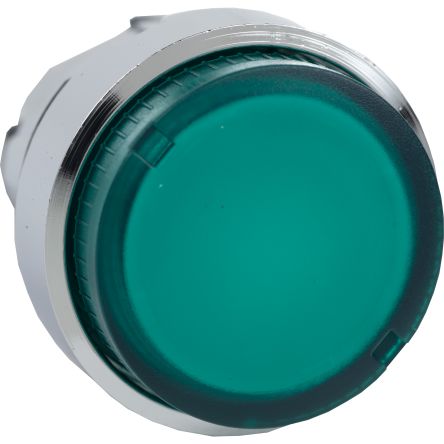 Schneider Electric Harmony Series Green Spring Return Push Button Head, 22 mm Cutout, IP69K, IP66