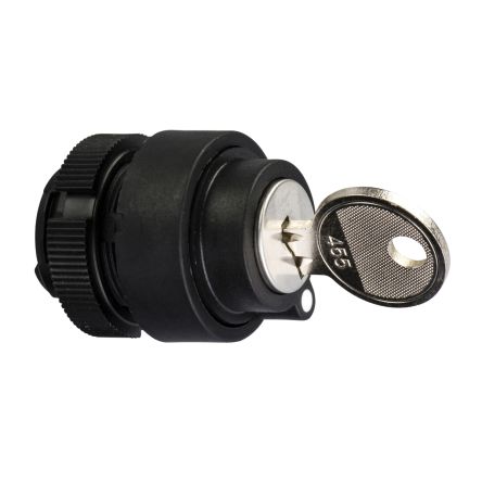 Schneider Electric Harmony 3-position Key Switch Head, Maintained, 22.5 mm Cutout