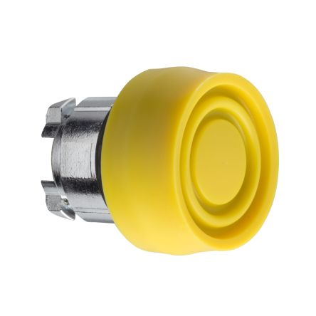 Schneider Electric Harmony Series Yellow Spring Return Push Button Head, 22 mm Cutout, IP69K, IP67, IP66