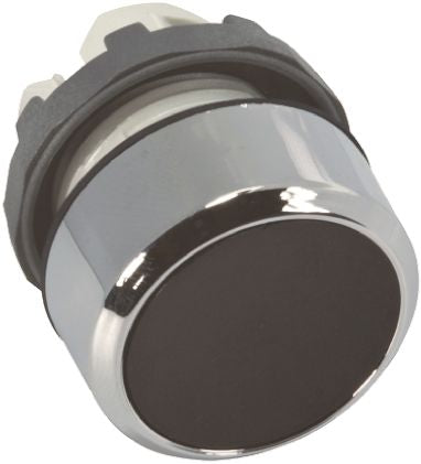 ABB ABB Modular Series Black Momentary Push Button Head, 22 mm Cutout, IP66