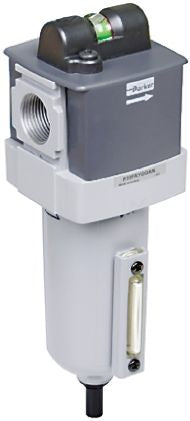 Parker P33 series 0.01 μm 3/4 in 17 bar Pneumatic Filter 42 SCFM max with Manual drain