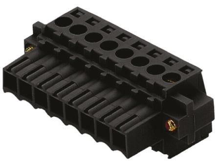 Weidmüller BL Series Pluggable Terminal Block, 14-Contact, 3.5 mm Pitch, 1 Row