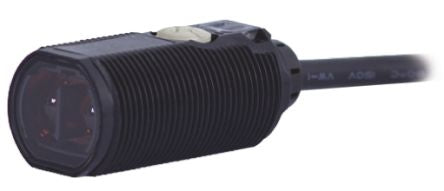 Omron Background Suppression Photoelectric Sensor, Cylindrical Sensor