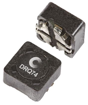 Eaton, DRQ, 0704 Shielded Wirewound Surface Mount Inductor with a Ferrite Core, 22 μH ±20 % 2.13 A Idc