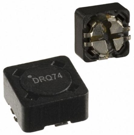 Eaton, DRQ, 0704 Shielded Wirewound Surface Mount Inductor with a Ferrite Core, 47 μH ±20 % 1.41 A Idc