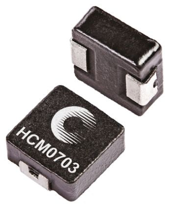 Eaton, HCM0703, 0703 Shielded Wirewound Surface Mount Inductor with a Composite Iron Powder Core, 4.7 μH ±20 % 10 A Idc