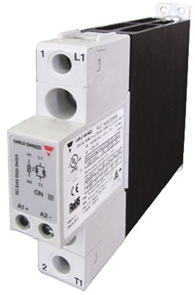 Carlo Gavazzi RGC1 Series Solid State Relay, 30 A Load, Panel Mount, 240 V ac Load, 275V ac Control