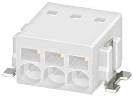 Phoenix Contact SAMPLE PTSM 0.5/5-2.5-H SMDWH Series Horizontal PCB Terminal Block, 5 Contact(s), 2.5 mm Pitch, 1 Row