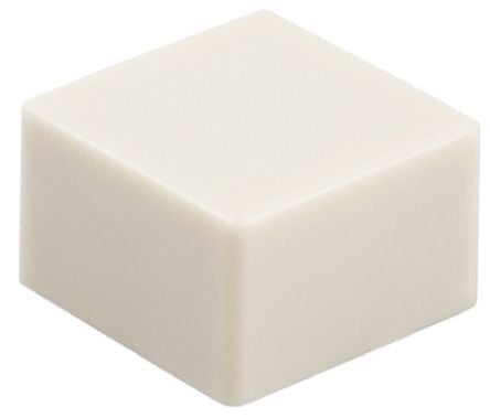 Omron Ivory Tactile Switch Cap for Series B3F-4000, Series B3F-5000, Series B3W-4000, B32-1200