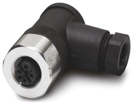 Phoenix Contact Circular Connector, 4 Contacts, Cable, M12 Connector, Socket, Female, IP65, IP67, IP69K, SACC Series