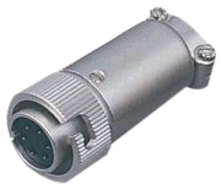 Gefran Circular Connector, 3 Contacts, Cable, Socket, Female, IP60, CON Series