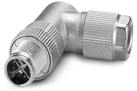 Phoenix Contact Circular Connector, 8 Contacts, Cable, M12 Connector, Plug, Male, IP65, SACC Series