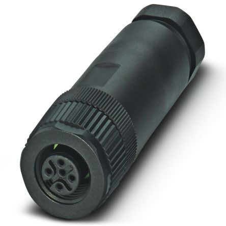 Phoenix Contact Circular Connector, 5 Contacts, Cable, M12 Connector, Socket, Female, IP67, SACC Series