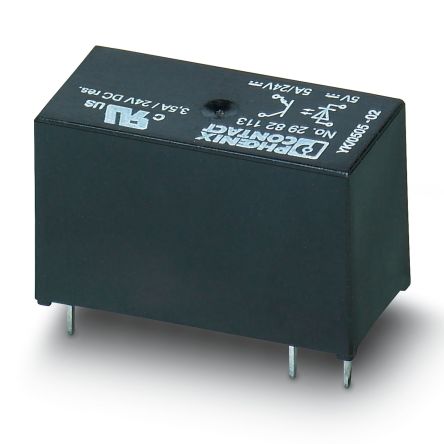 Phoenix Contact OPT- 5DC/24DC/5 Series Solid State Relay, DIN Rail Mount, 24 V Load