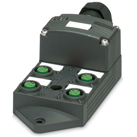 Phoenix Contact SACB Series Sensor Box, 4 Port, M12
