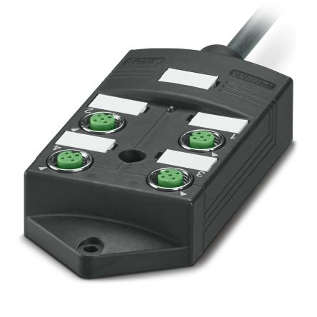 Phoenix Contact SACB Series Sensor Box, 4 Port, 5 m